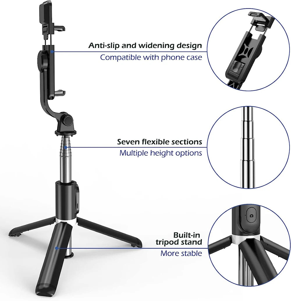 UnRuly Bluetooth Selfie Stick